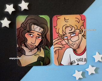 Project Hail Mary x Iron Lung Photocards - Ryland Grace, Simon, The Convict, BloodyMary