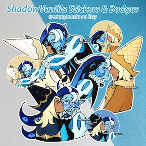 ShadowVanilla Stickers - Shadow Milk, Pure Vanilla, Truthless Recluse, Awakened, Compassionate, PureShadow