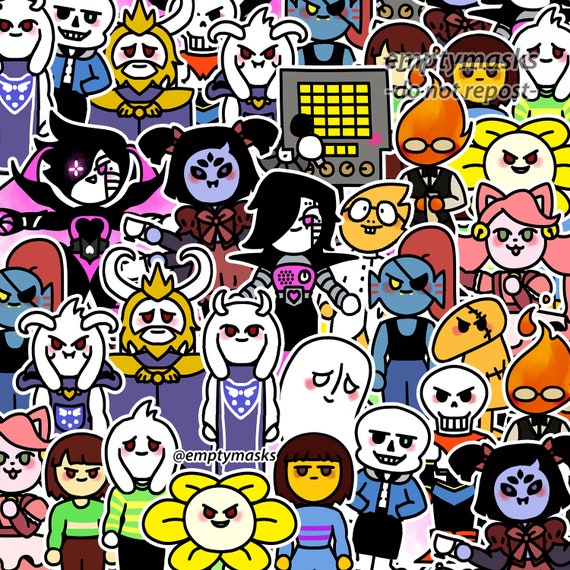 Undertale - All Characters (Frisk, Toriel, Sans, etc.) – Pixel Package