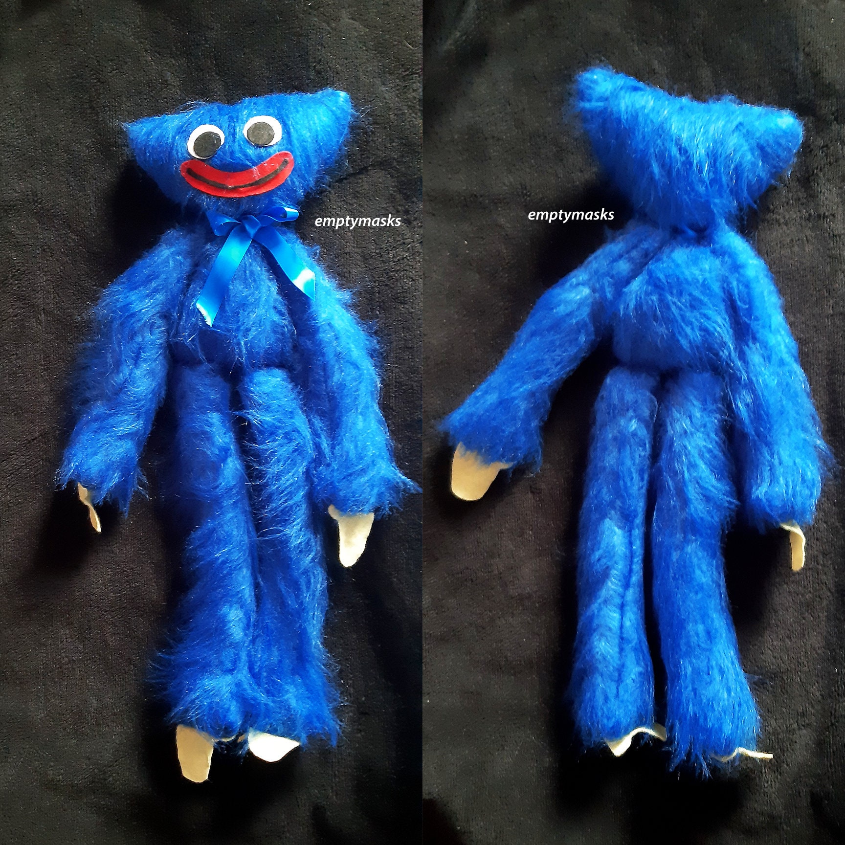 Huggy Wuggy Poppy Playtime Large 2 Feet Tall Fluffy | Etsy