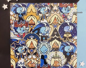 Cookie 210mm Square Prints - Shadow Milk, Pure Vanilla, ShadowVanilla, PureShadow