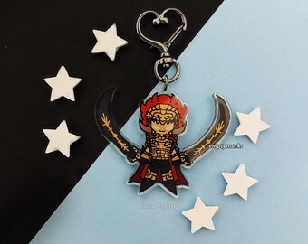 Elden Ring Pixel Chibi Keychains - Messmer the Impaler, Miquella