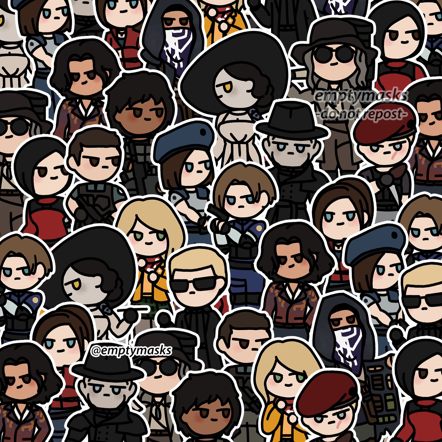 Ada Wong (Resident Evil 4) - Ada Wong - Sticker