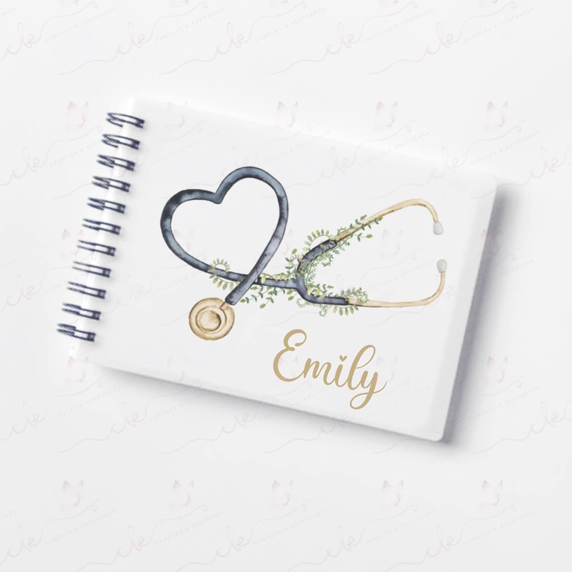 Personalised Medical Notebook. Healthcare Notebook. Etsy