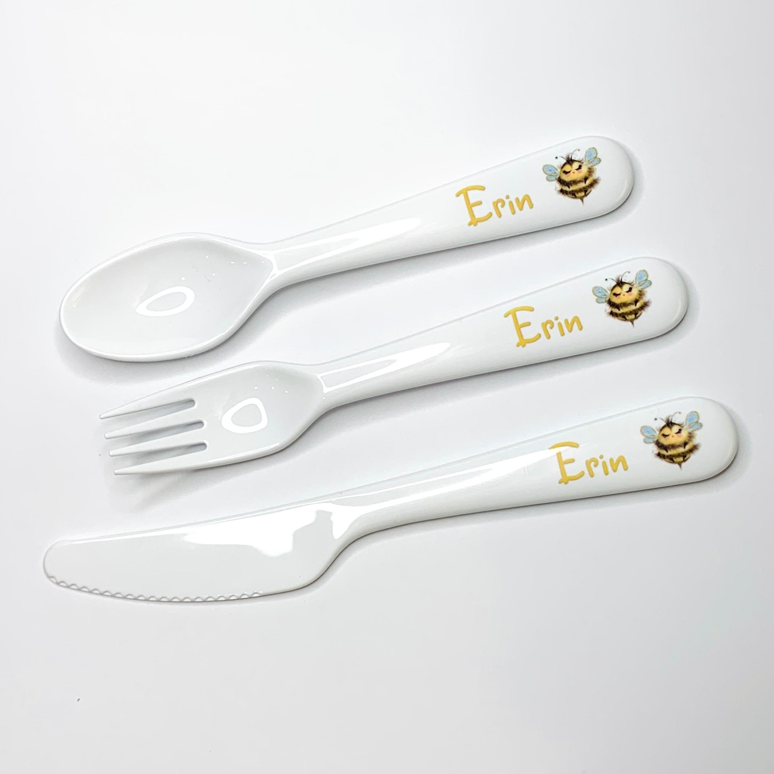 Personalised Children's Cutlery Set. Toddler 3 Piece Etsy