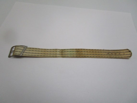 Antique Art Deco Wristwatch Watch Band Super Cool - image 1