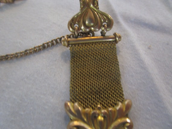 Antique Gold Filled Vest Pocket Clip Watch Fob Ch… - image 3