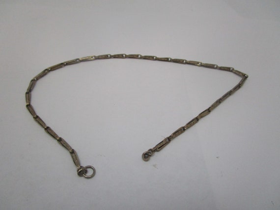 Antique Victorian Pocket Watch Chain Odd Links - image 1