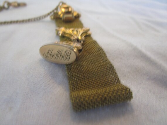 Antique Gold Filled Vest Pocket Clip Watch Fob Ch… - image 2