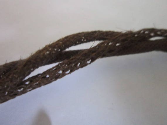 19th C Antique Victorian Mourning Braided Hair & … - image 4