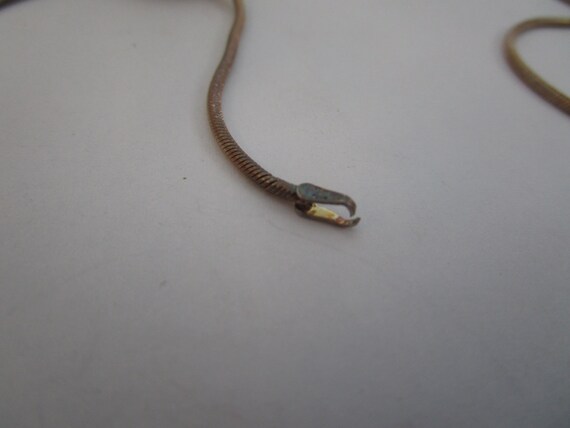Beautiful Milor Gold Plated Sterling Silver Snake… - image 3