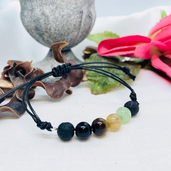 Abundance Healing Wrist bands/Healing crystals/Gemstone beads/Wrist band/Unisex/Spinners