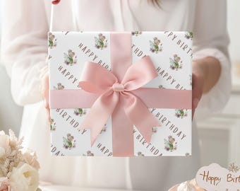 Tinker Fairy Birthday Wrapping Paper A2 Sheet