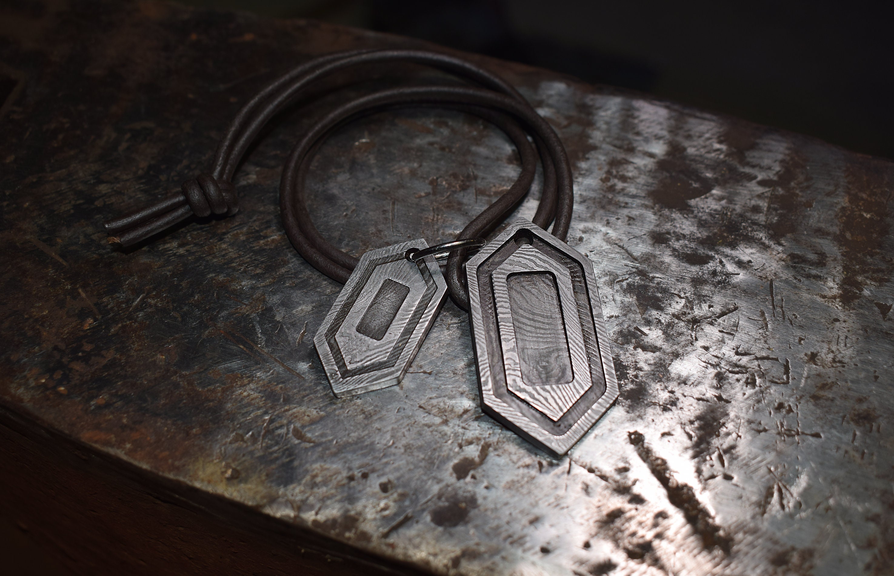 Mandalorian Beskar Steel Heartshaped Armor. Damascus Etsy UK