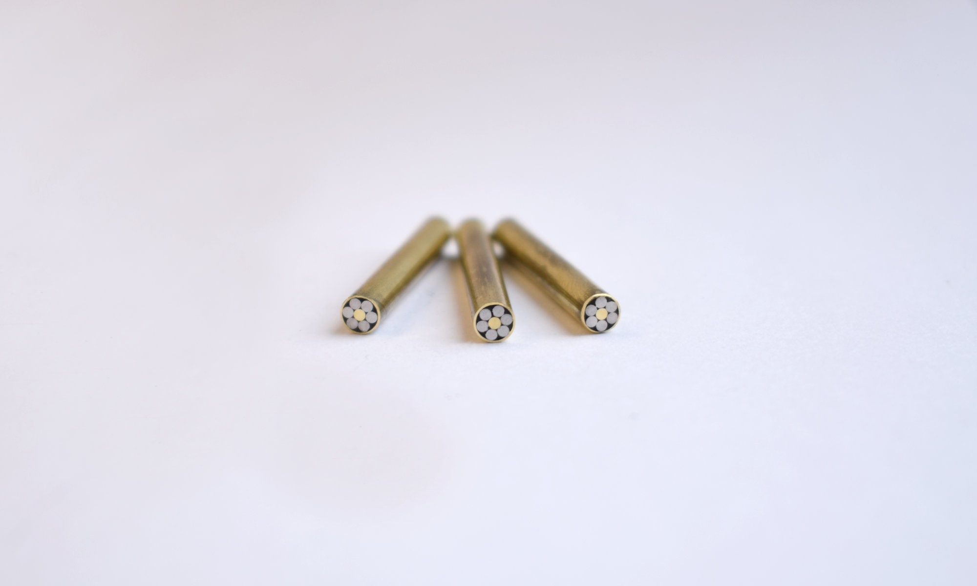 Mosaic Pin 4 mm. Pins knife handle custom knives blank Etsy