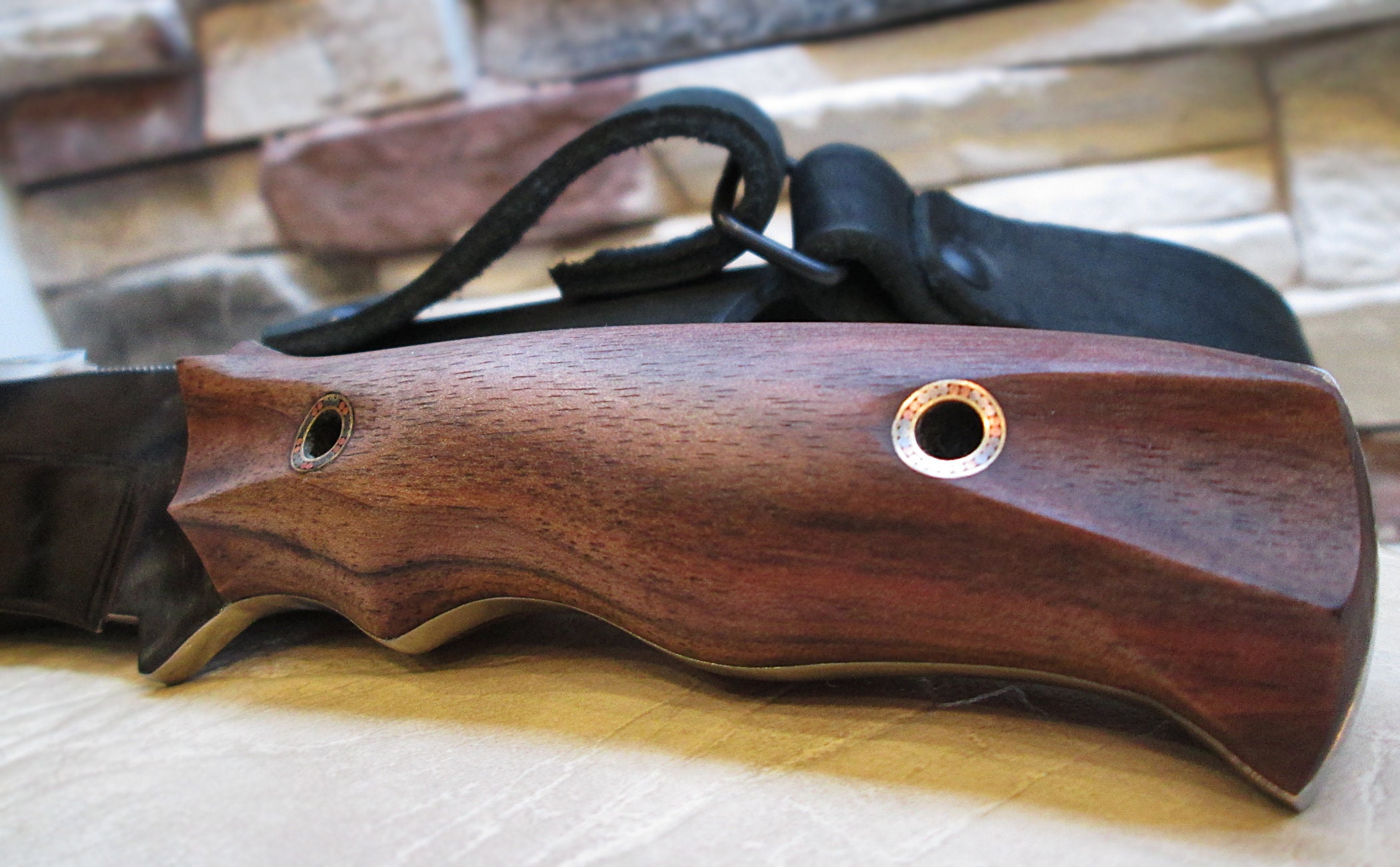 Mosaic Pin 7 mm. Pins knife handle custom knives blank Etsy