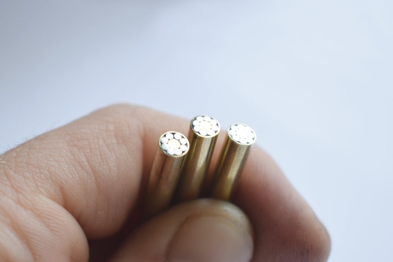 Mosaic Pin 5 Mm. Pins Knife Handle Custom Knives Blank Etsy