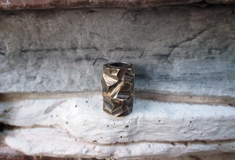 Bead from bronze. Edc paracord bead knives lanyard . Etsy