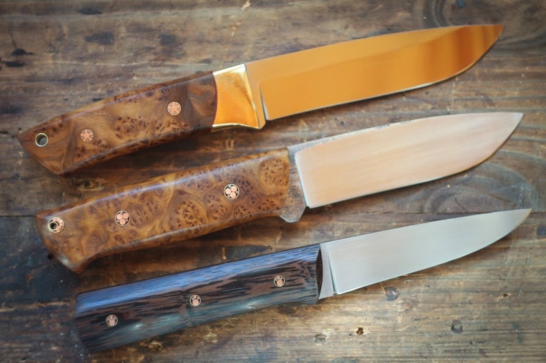 Mosaic Pin 6 mm. Pins knife handle custom knives blank Etsy