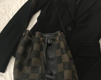 Vintage Fendi Drawstring Bucket Bag