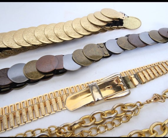 Vintage Metal Belts