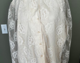 Vintage Lace Blouse