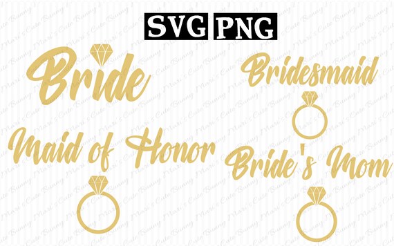 Download Wedding Svg Bundle Svg Files For Cricut Wedding Clipart Bride Etsy PSD Mockup Templates