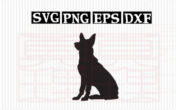 German Shepherd Svg Dog Svg File For Cricut Clipart File Etsy