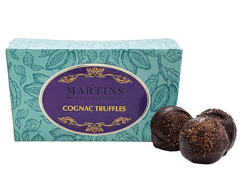 Confezione regalo di cioccolato / Tartufi al cognac