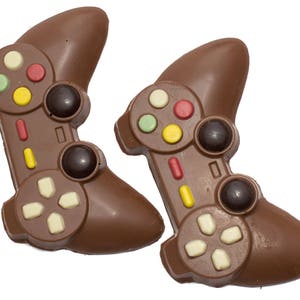 Solid Chocolate Game Controllers Chocolate Gift Stocking Filler Secret Santa Gift Belgian Chocolate Novelty Christmas Gift image 3