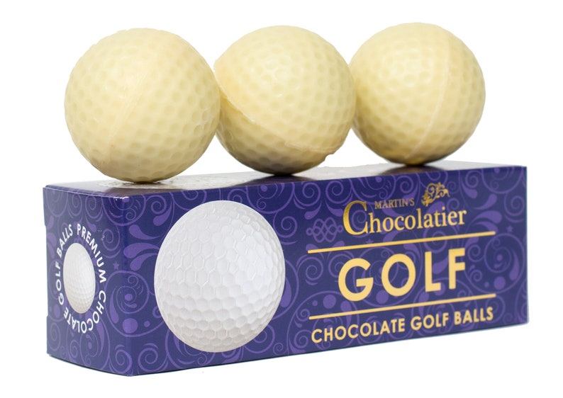 Chocolate Golf Balls 3 Per Pack Etsy