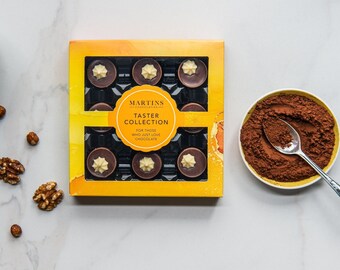 Chocolate Taster Pack | Milk Chocolate filled with Dark chocolate crème