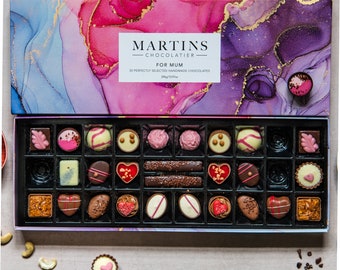 Mother's Day Chocolate Box For Mum Chocolate Collection The Perfect Gift for Her (30 Chocolates) Box of Chocolates Ideal Present