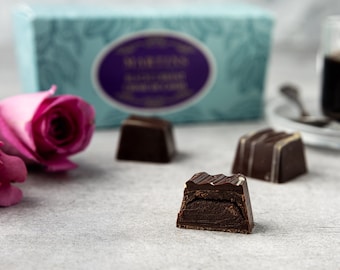 Chocolate Gift Box | Blackcurrant Creme de Cassis