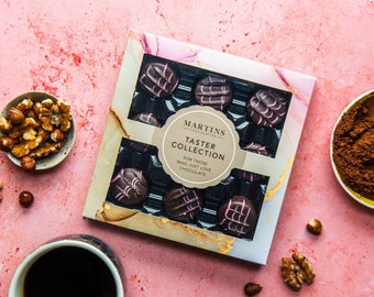 Chocolate Taster Pack | Dark Chocolate filled with Raspberry Jam