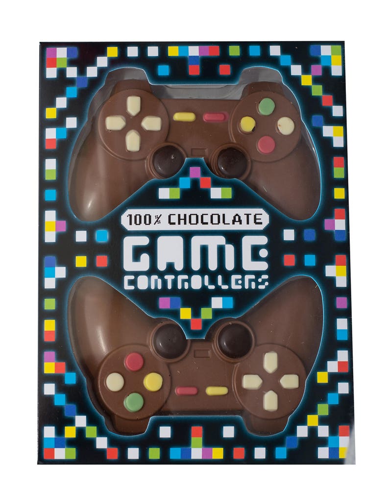 Solid Chocolate Game Controllers Chocolate Gift Stocking Filler Secret Santa Gift Belgian Chocolate Novelty Christmas Gift image 5