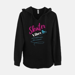 Skating Vibes, Custom  Figure Skater Sweatshirt, Ice Skating Gifts, Figure Skater Lovers, Skating Party, Warm and Cozy