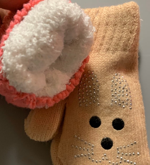 Solivive Lot De 2 Paires De Moufles Bébé Tricotées – Gants D