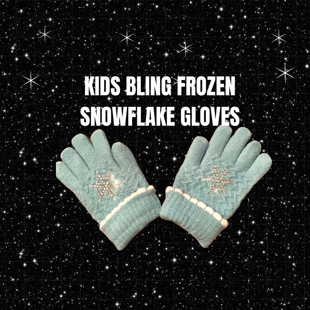 Baosity 2 Pairs Girls Kids Ice Skating Gloves Magic Stretch | Cyprus