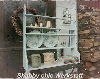 Plate shelf / Kitchen shelf / Wall shelf / Shabby chic