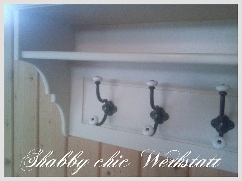 Garderobe in nostalgischem Stil, Shabby chic Bild 3