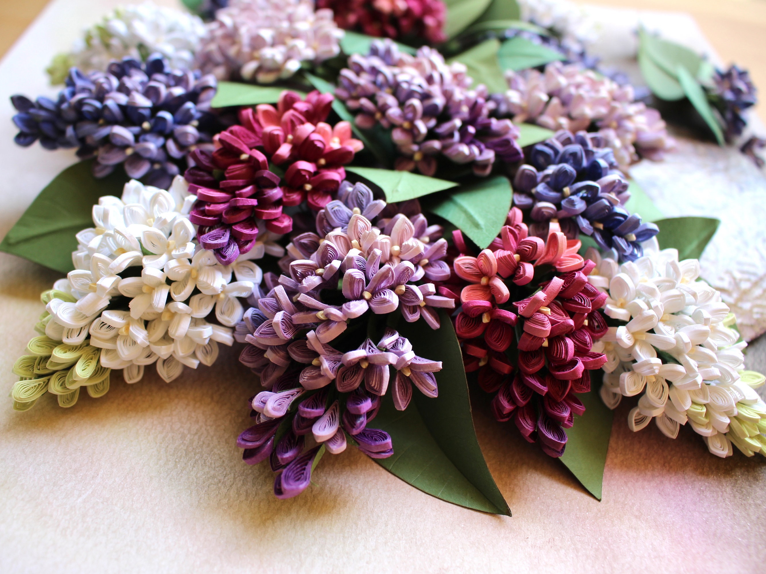 Paper quilling flowers deals