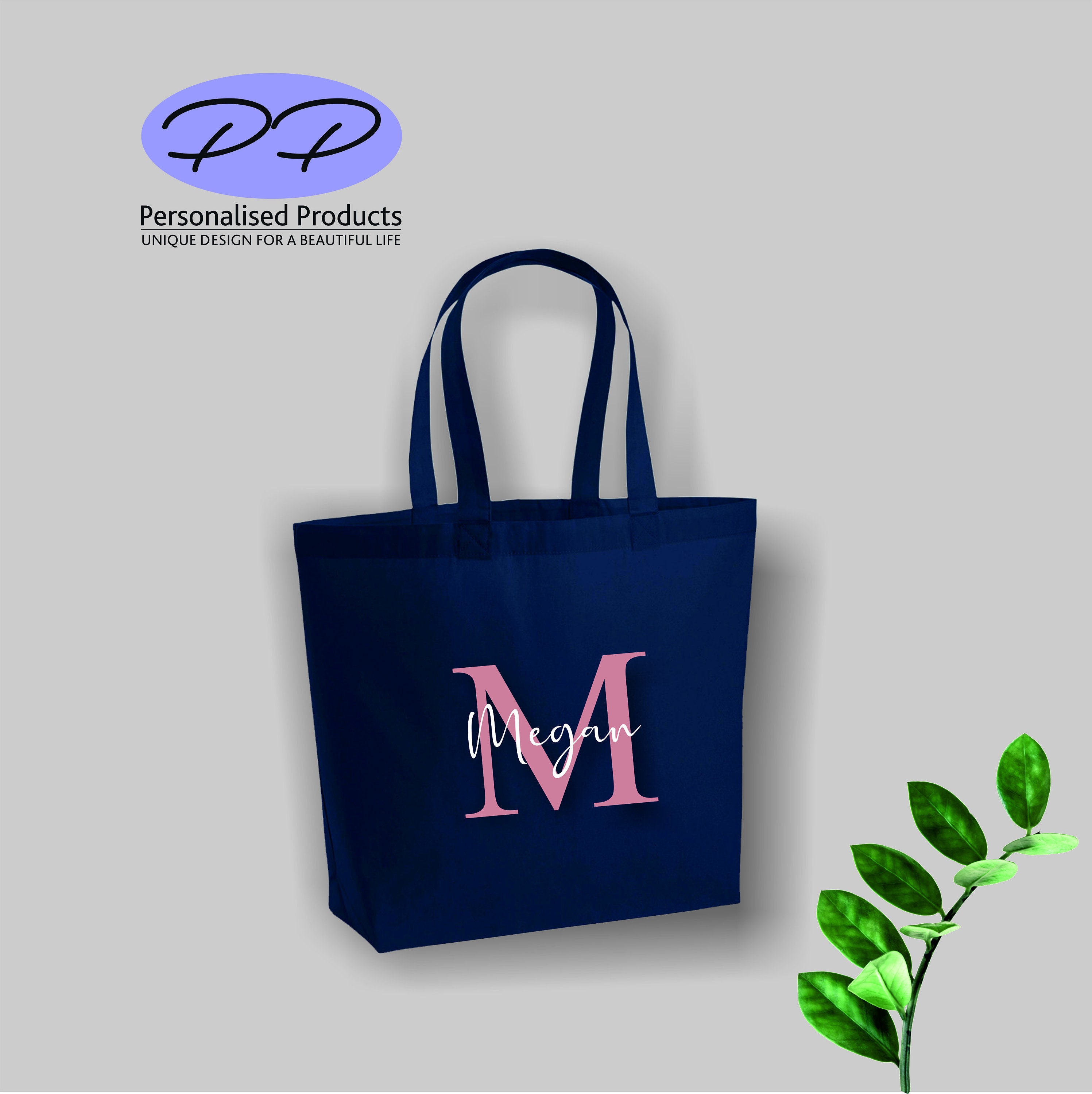 Personalised Name Tote Bag, Personalised Gift, Personalized Name and