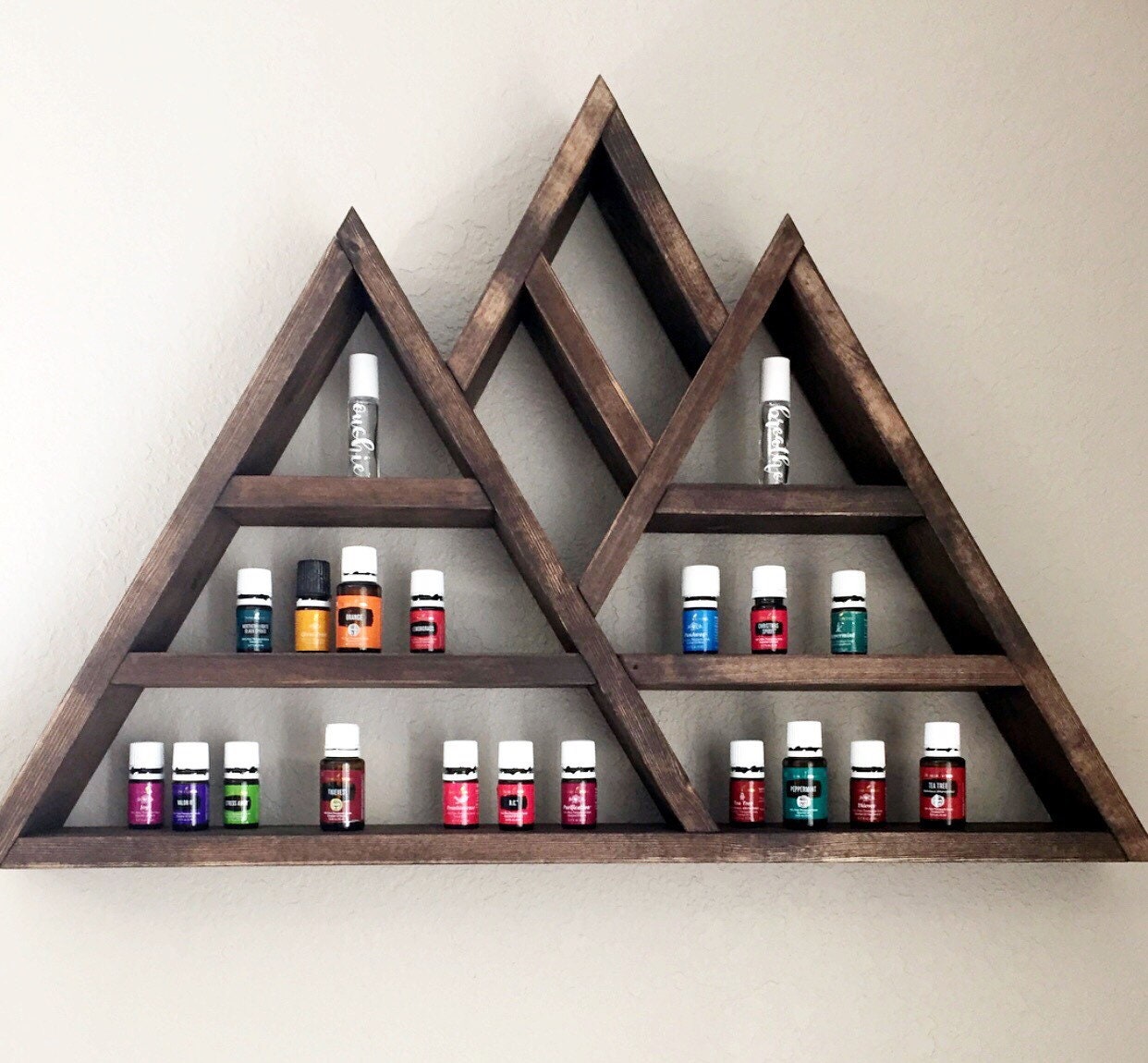 Large Mountain Shelf, Mountain Shelf, Triangle Shelf, Essential Oil S…
