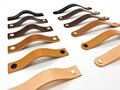 Leather Drawer Pulls - 3.8mm (0.15'') Thick - Leather Cabinet Pull, Furniture Handles - Full grain, Veg-Tan product logo