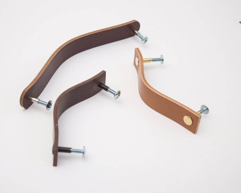 Leather Drawer Handles Leather Drawer Pulls Kitchen Etsy Australia