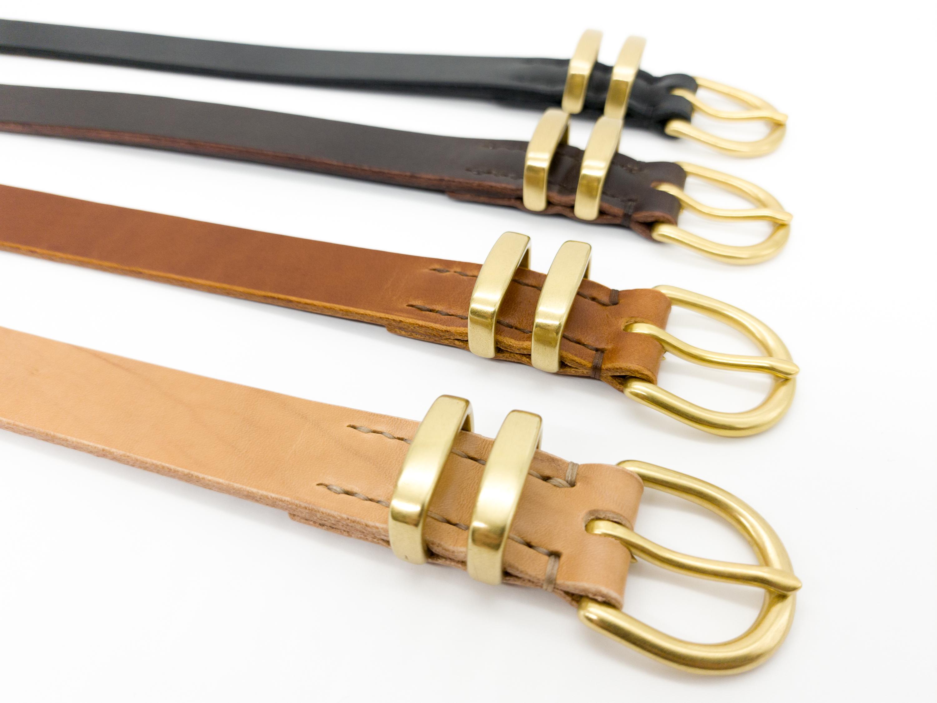 9595 Women\'s Leather Belt Skinny Waist Belts Full Grain Vintage Finish Hand Skinny Full Grain Leather Belt for Women, 1 main image 3