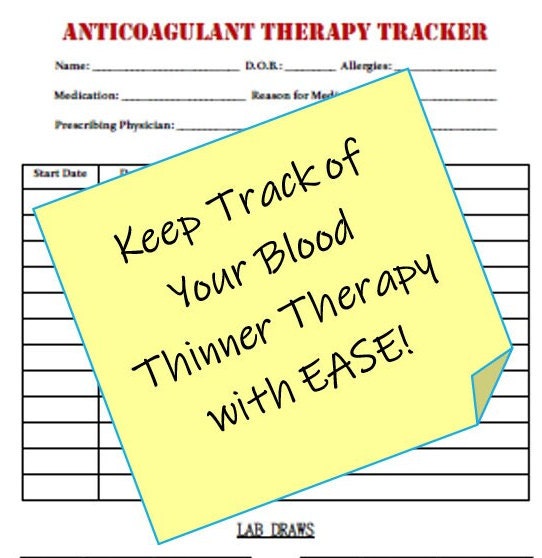 Anticoagulant Blood Thinner