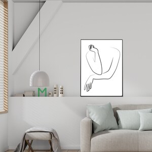 Line Drawing Hands Woman Hand Drawings Hands Wall Art Woman - Etsy