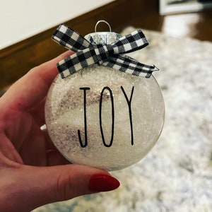 Simple Custom Ornaments